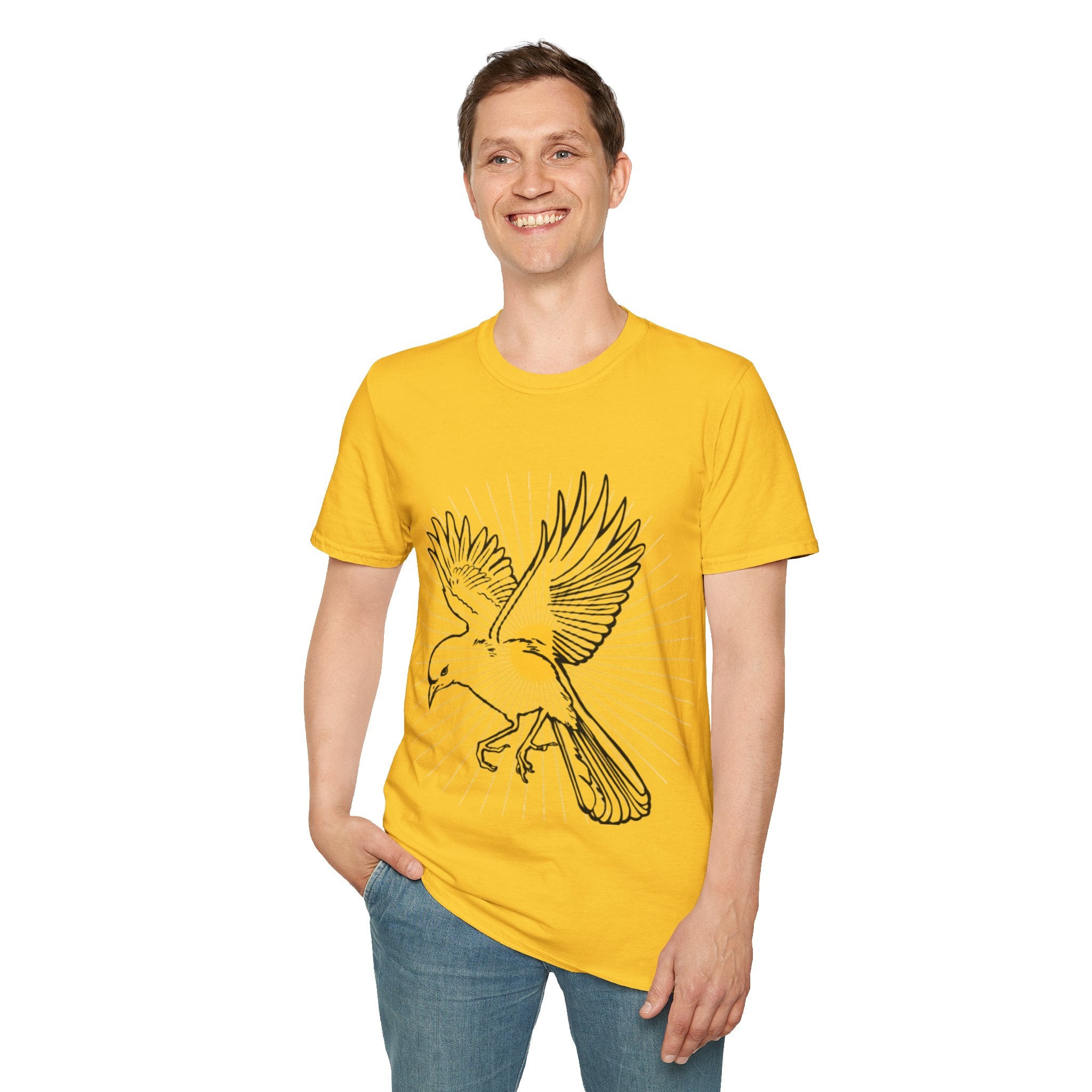 RC'nSONS Unisex Splash Eagle T-Shirt