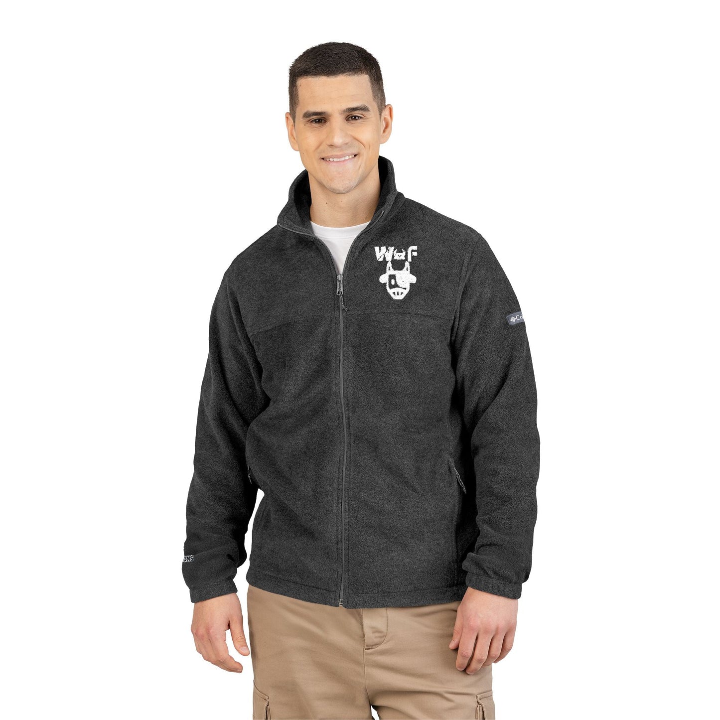 Cozy Unisex Fleece Jacket - Embrace the Outdoors with Custom Embroidery, Ideal for Gifting, Hiking, and Casual Wear Printify