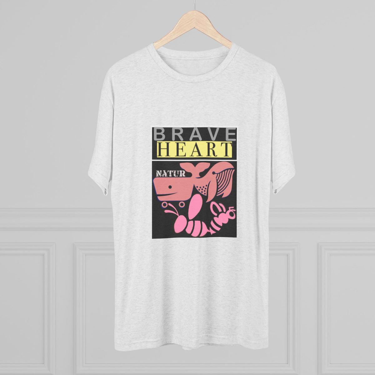Brave Heart Tri-Blend Unisex T-Shirt