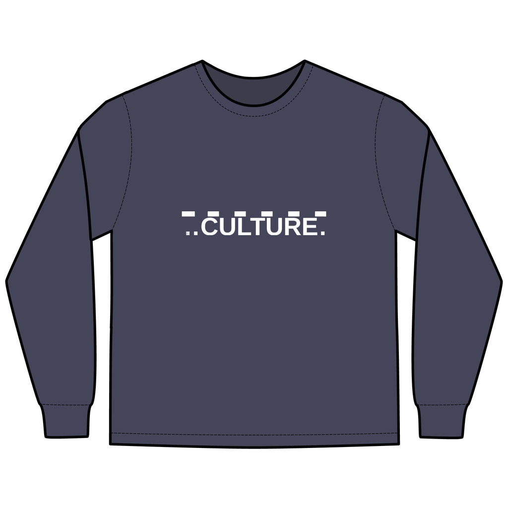 Culture  Garment-Dyed Long Sleeve T-Shirt Printify