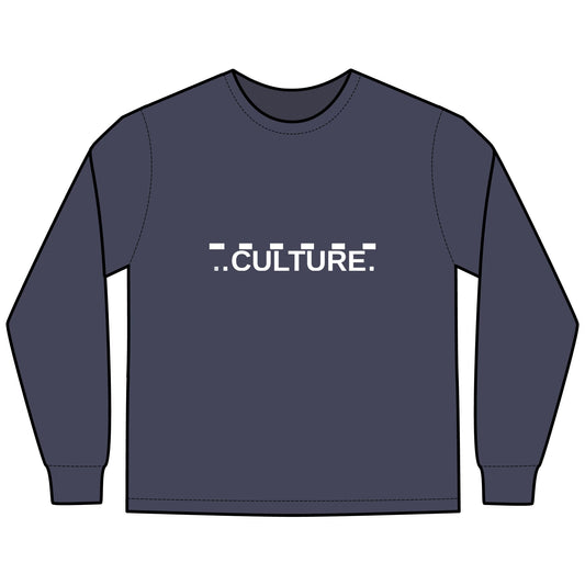 Culture  Garment-Dyed Long Sleeve T-Shirt Printify