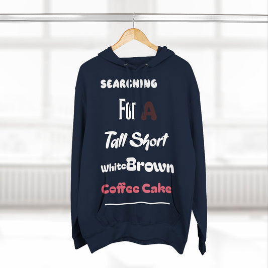 Take Me Out For Coffee Cake Fleece Hoodie