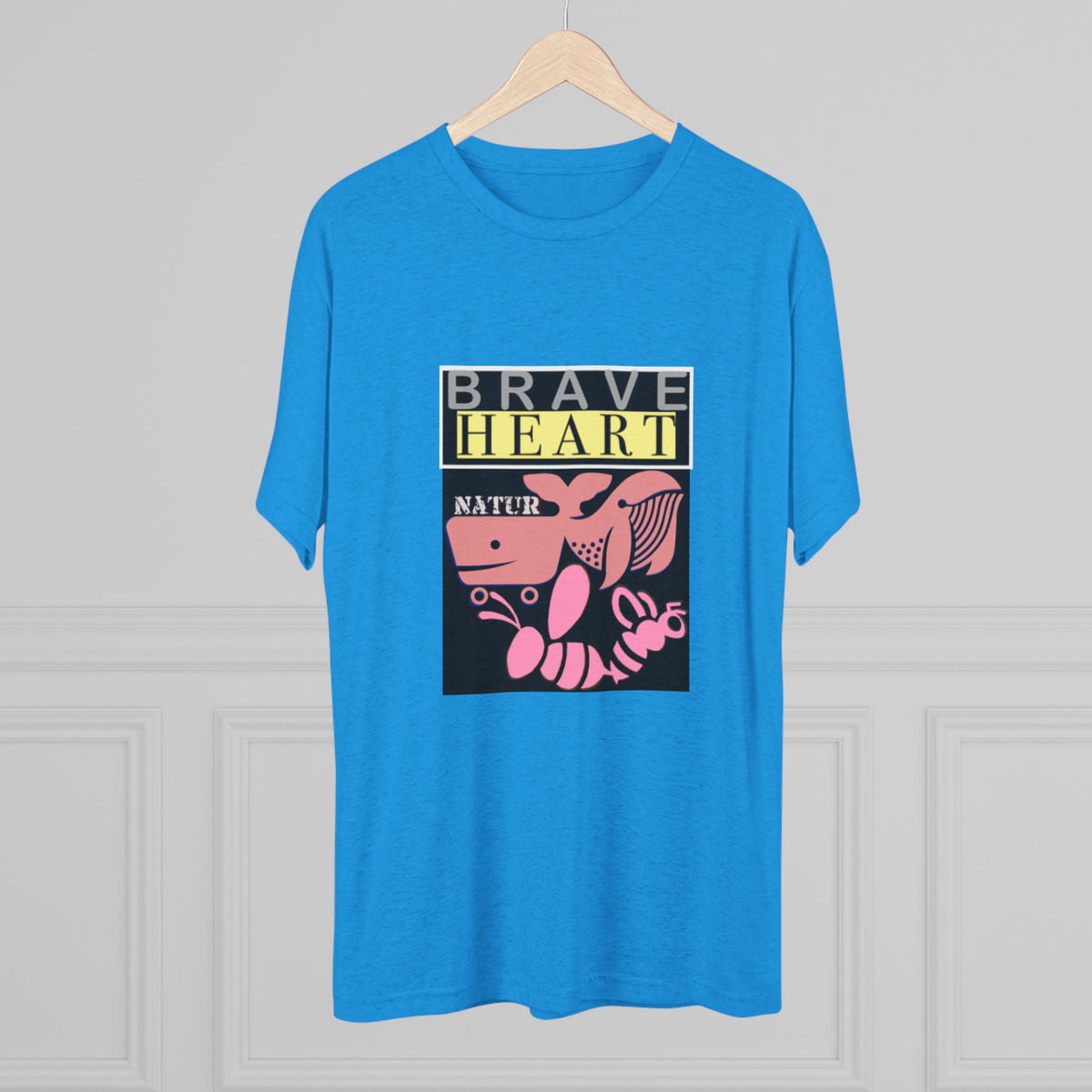Brave Heart Tri-Blend Unisex T-Shirt