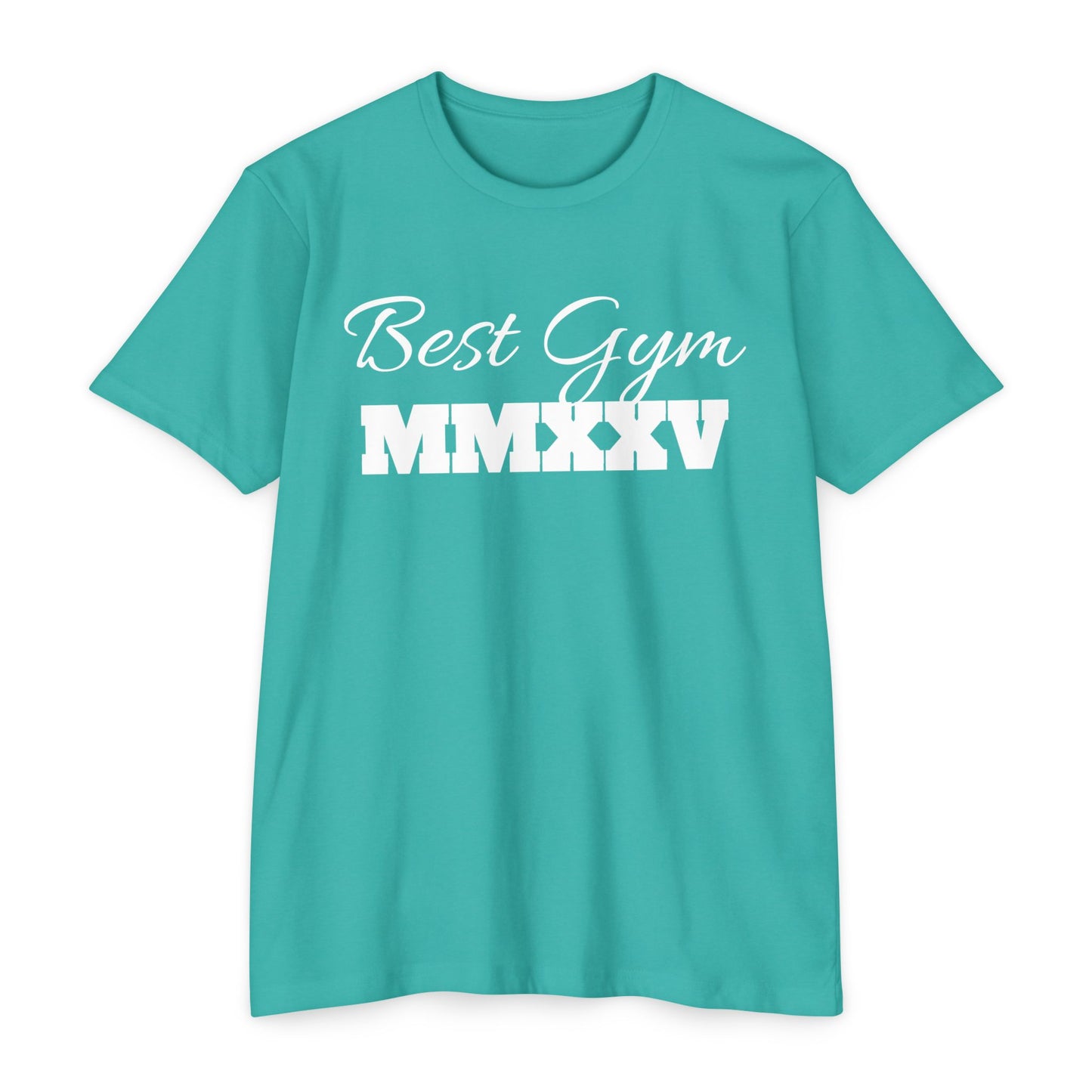 Best Gym Unisex CVC Jersey T-Shirt - Comfortable Fitness Apparel