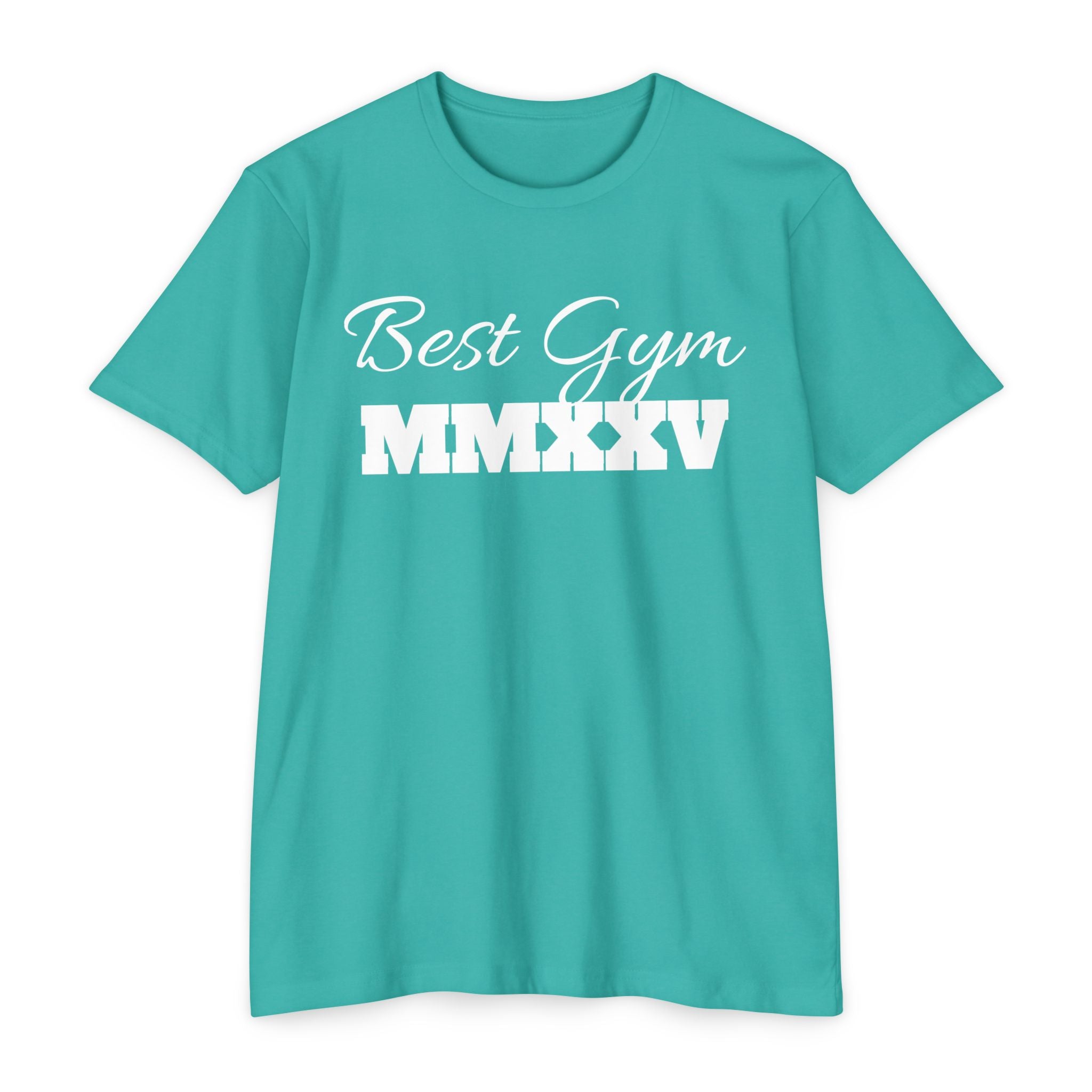 Best Gym Unisex CVC Jersey T-Shirt - Comfortable Fitness Apparel