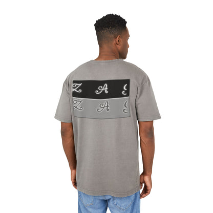 Oversize Tee - Zagzag Acid Washed Design