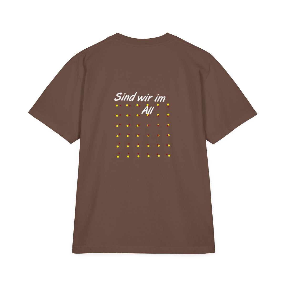 Drop-Shoulder T-Shirt - Chic sind wir im All