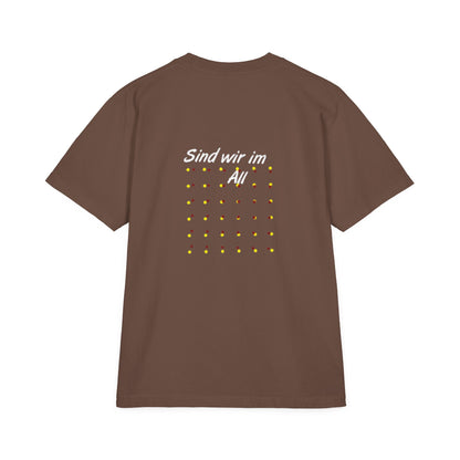 Drop-Shoulder T-Shirt - Chic sind wir im All