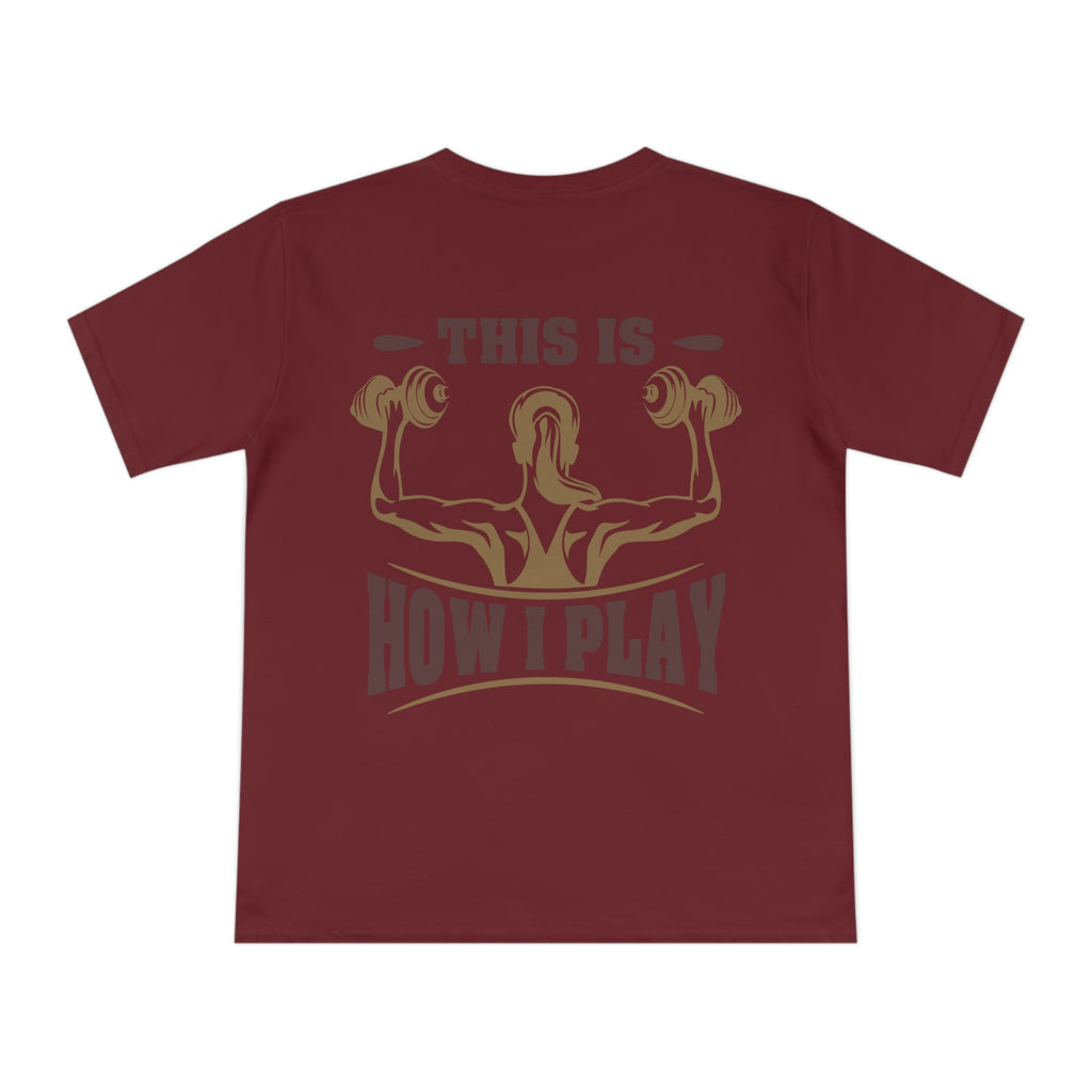Rcnsons Unisex Classic Jersey 'Play' T-shirt