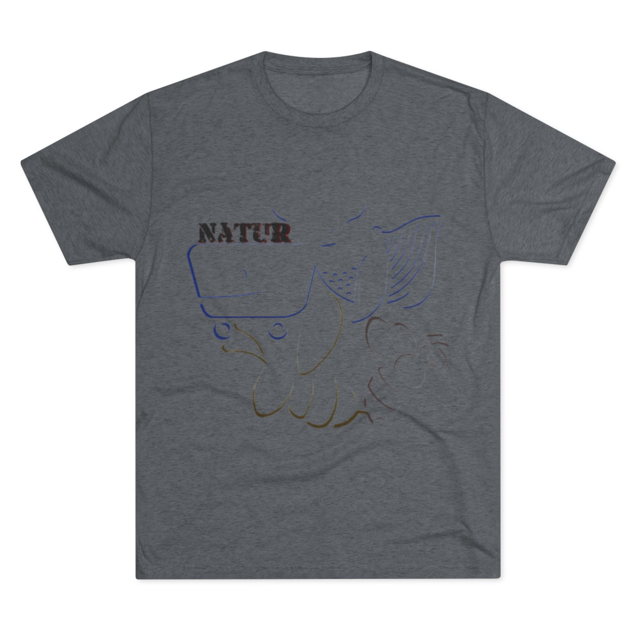 Nature Inspired Tee - Unisex Tri-Blend Crew Tee