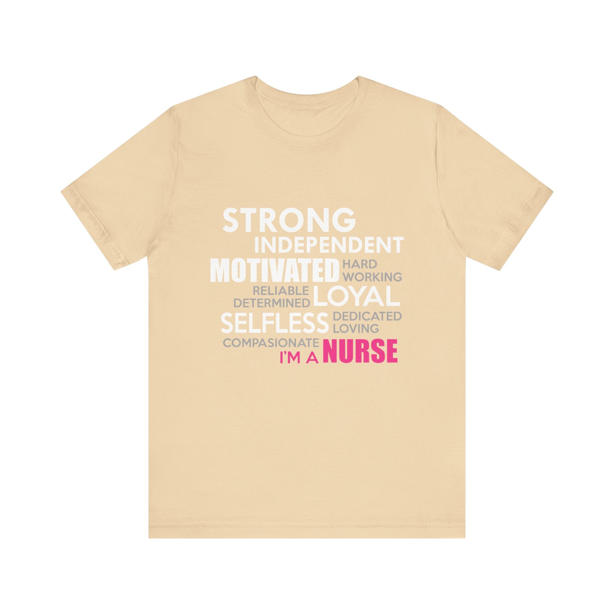 Tee-shirt unisexe fort indépendant, motivé, loyal et désintéressé 