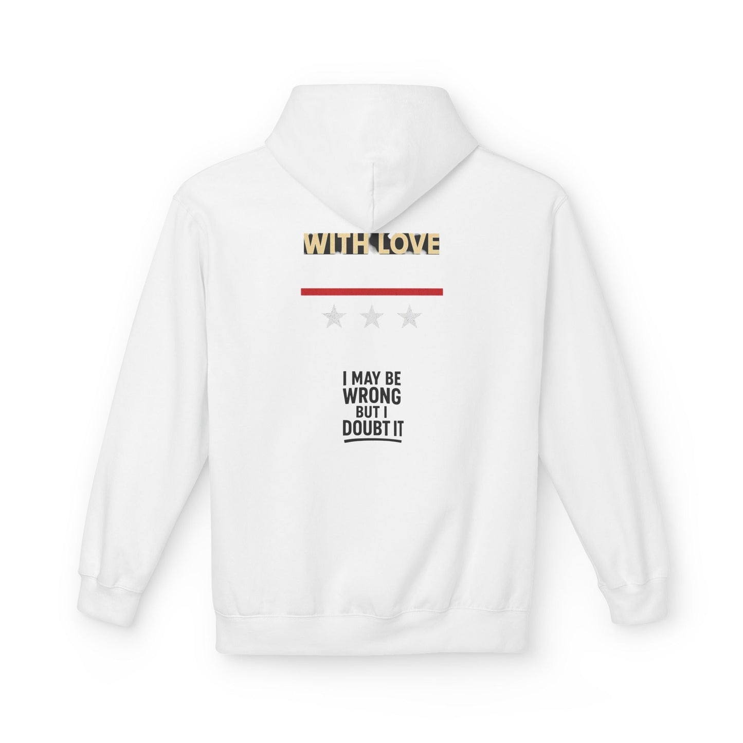 Sassy Fleece Hoodie with Quote, Cozy Hoodie, Funny Sweatshirt, Gift for Friends, Streetwear, Casual Wear Printify