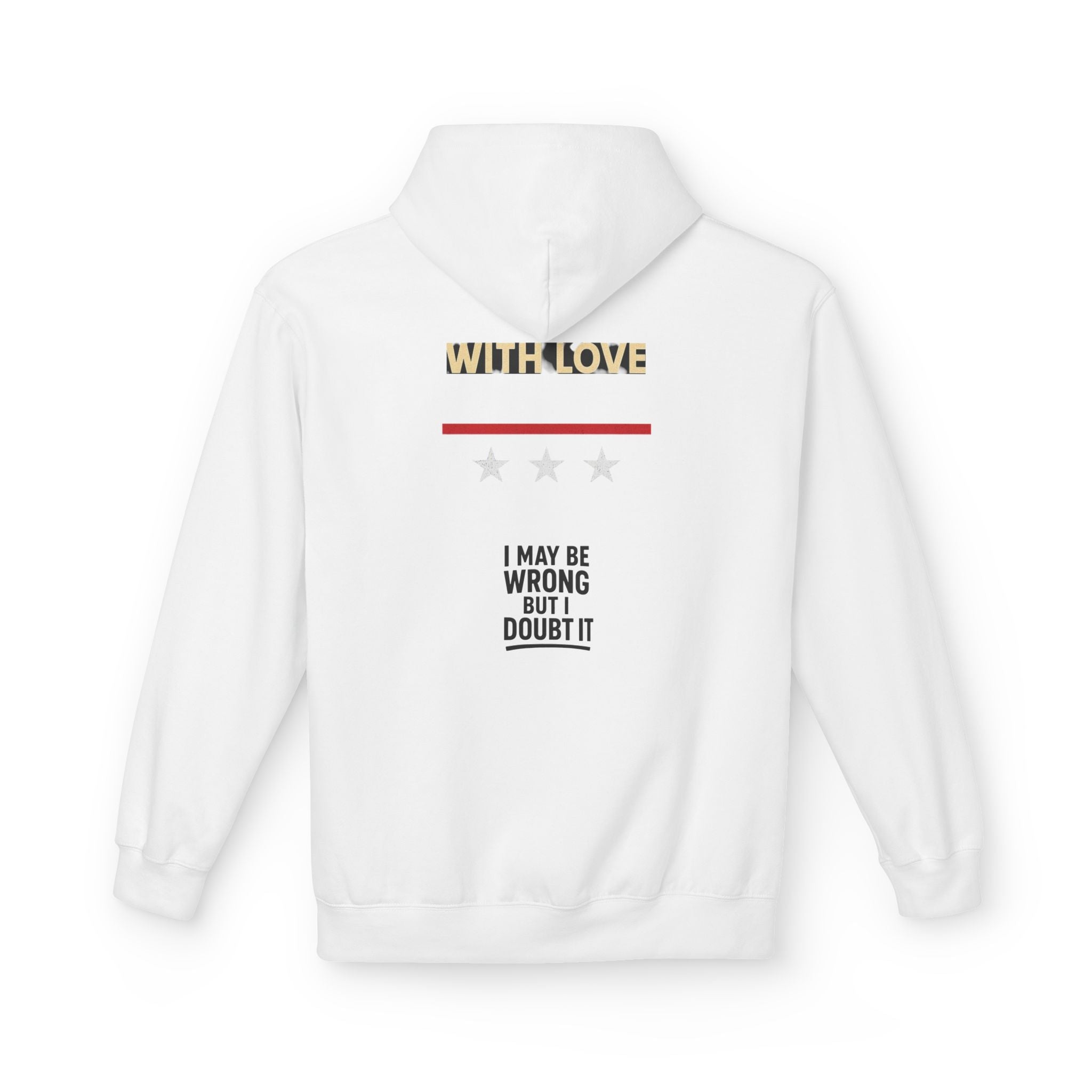 Sassy Fleece Hoodie with Quote, Cozy Hoodie, Funny Sweatshirt, Gift for Friends, Streetwear, Casual Wear Printify