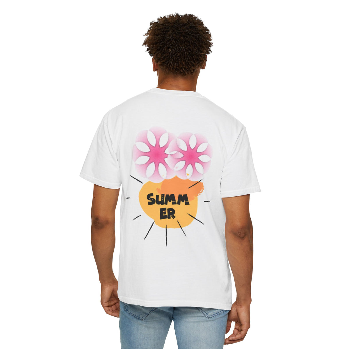 Summer Vibes Unisex Garment-Dyed T-Shirt