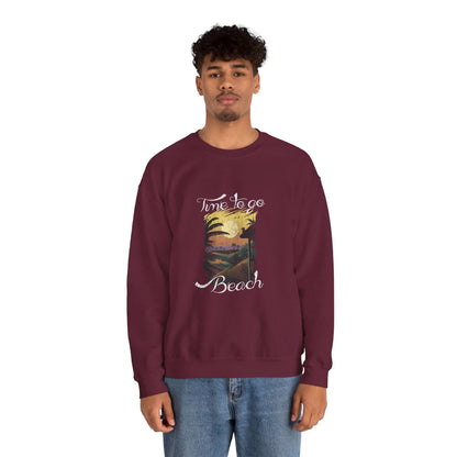 Time To Go Beach Unisex Sweatshirt - RC’nSONS