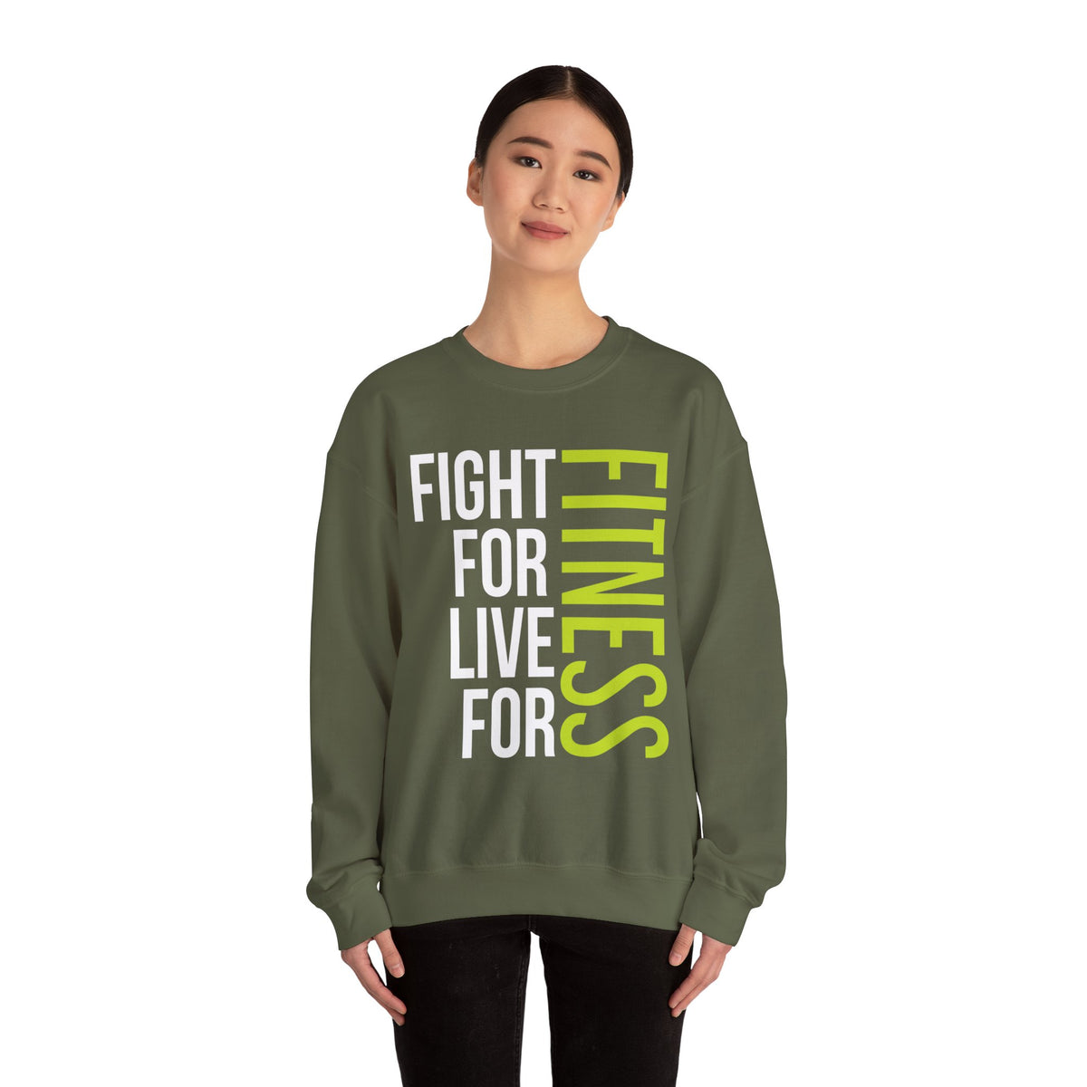 Fight For Live For Fitness Sweat-shirt unisexe 