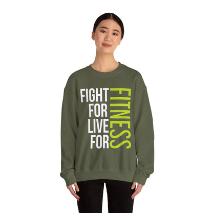 Fight For Live For Fitness Sweat-shirt unisexe 