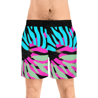 Men's Mid-Length Swim Shorts (AOP)