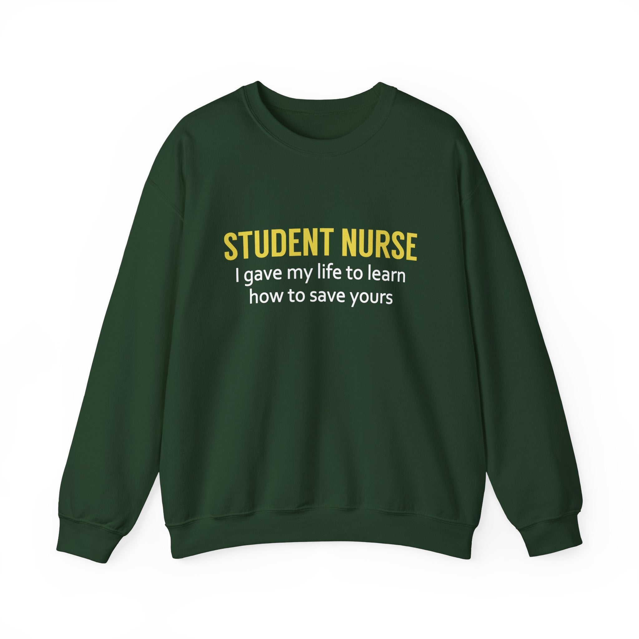 Sweat-shirt unisexe étudiant infirmière 