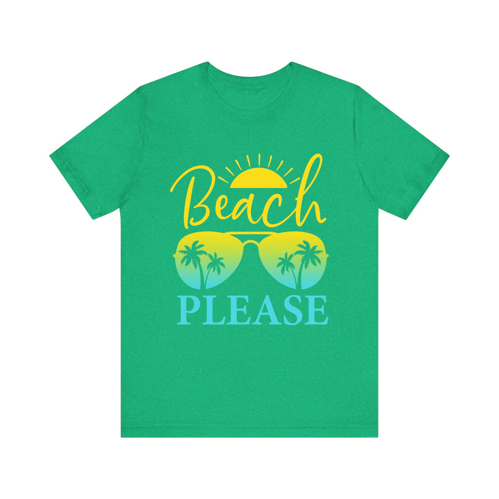 Plage s’il vous plaît Tee unisexe 