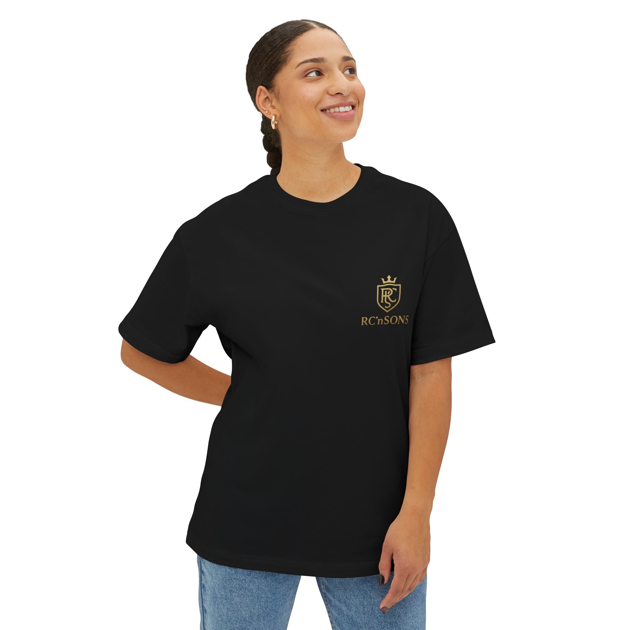Unisex Oversized Boxy Tee with RC’nSONS Design Printify