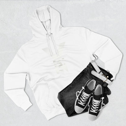 Stylish Three-Panel Fleece Hoodie Printify