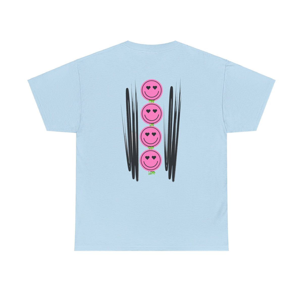 RCNSONS Unisex Heavy Cotton Smileys Tee