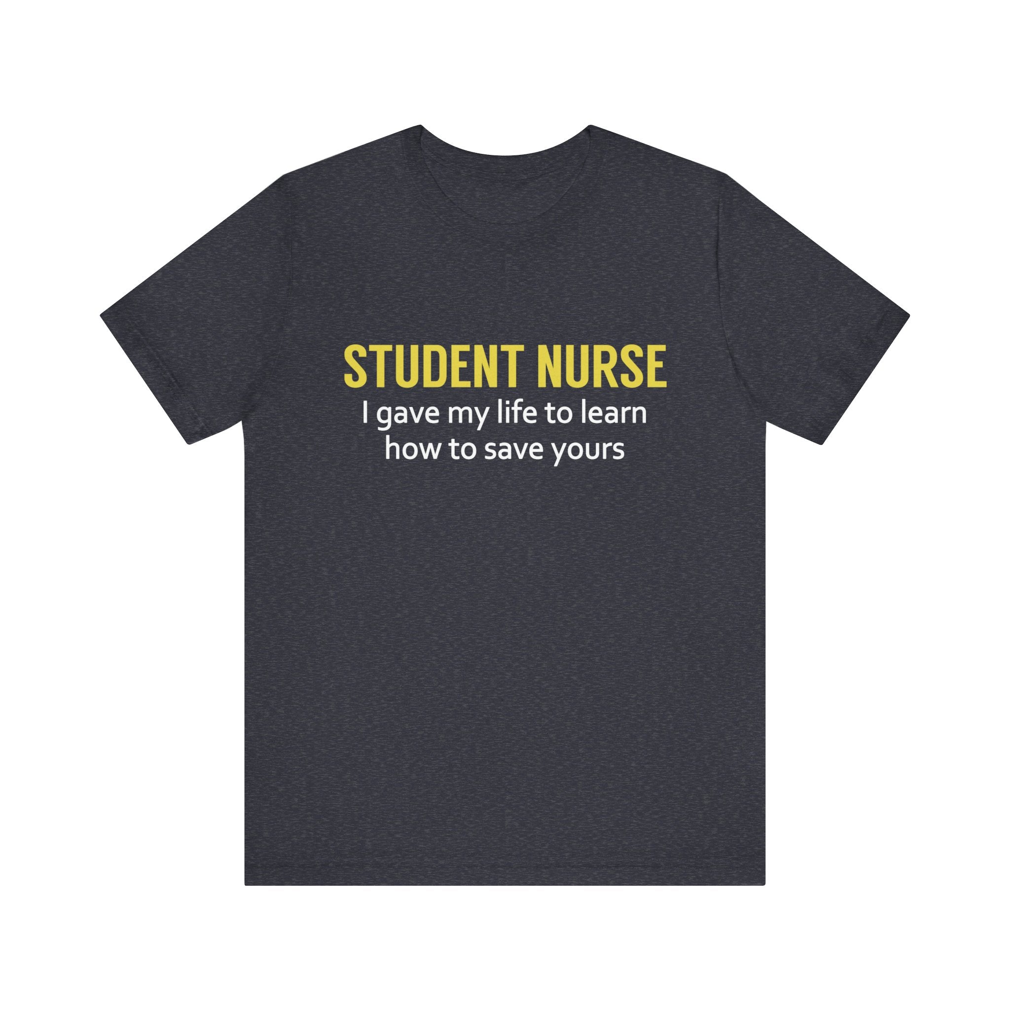 Tee-shirt unisexe infirmière étudiante 