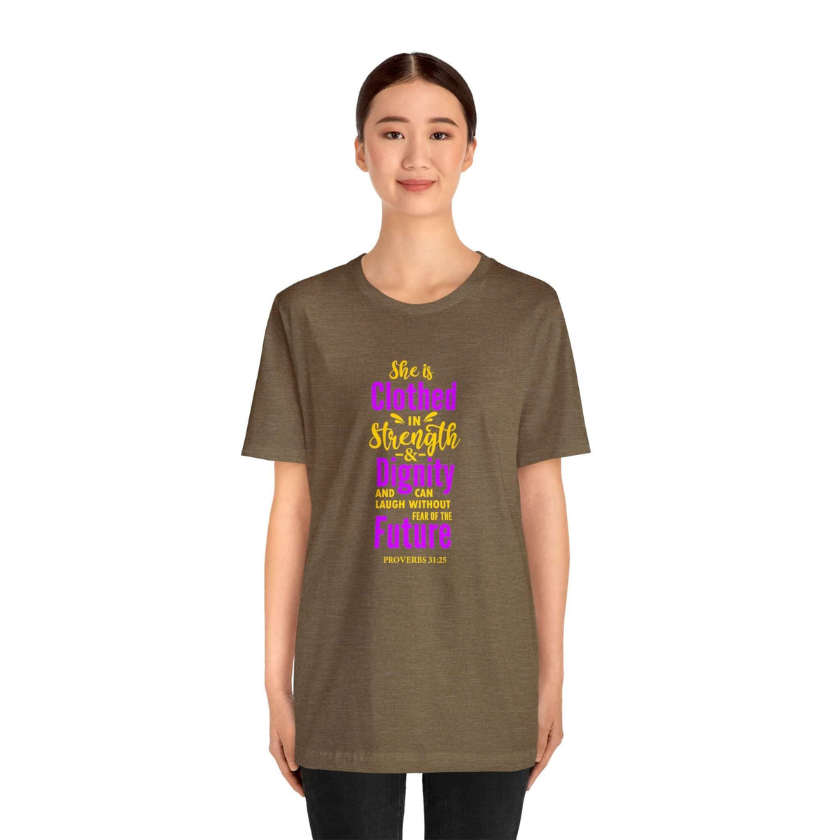 She Is Clothed In Strength Unisex Tee - RC’nSONS