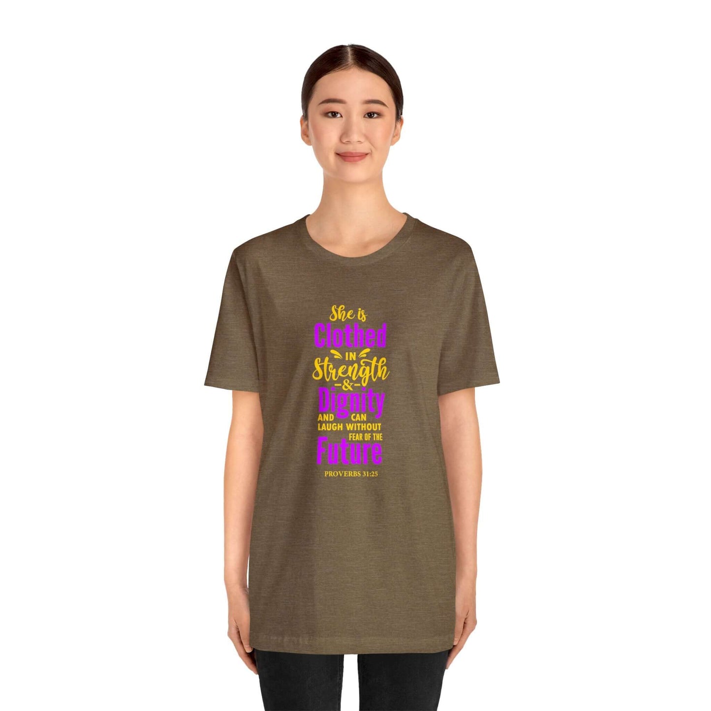 She Is Clothed In Strength Unisex Tee - RC’nSONS