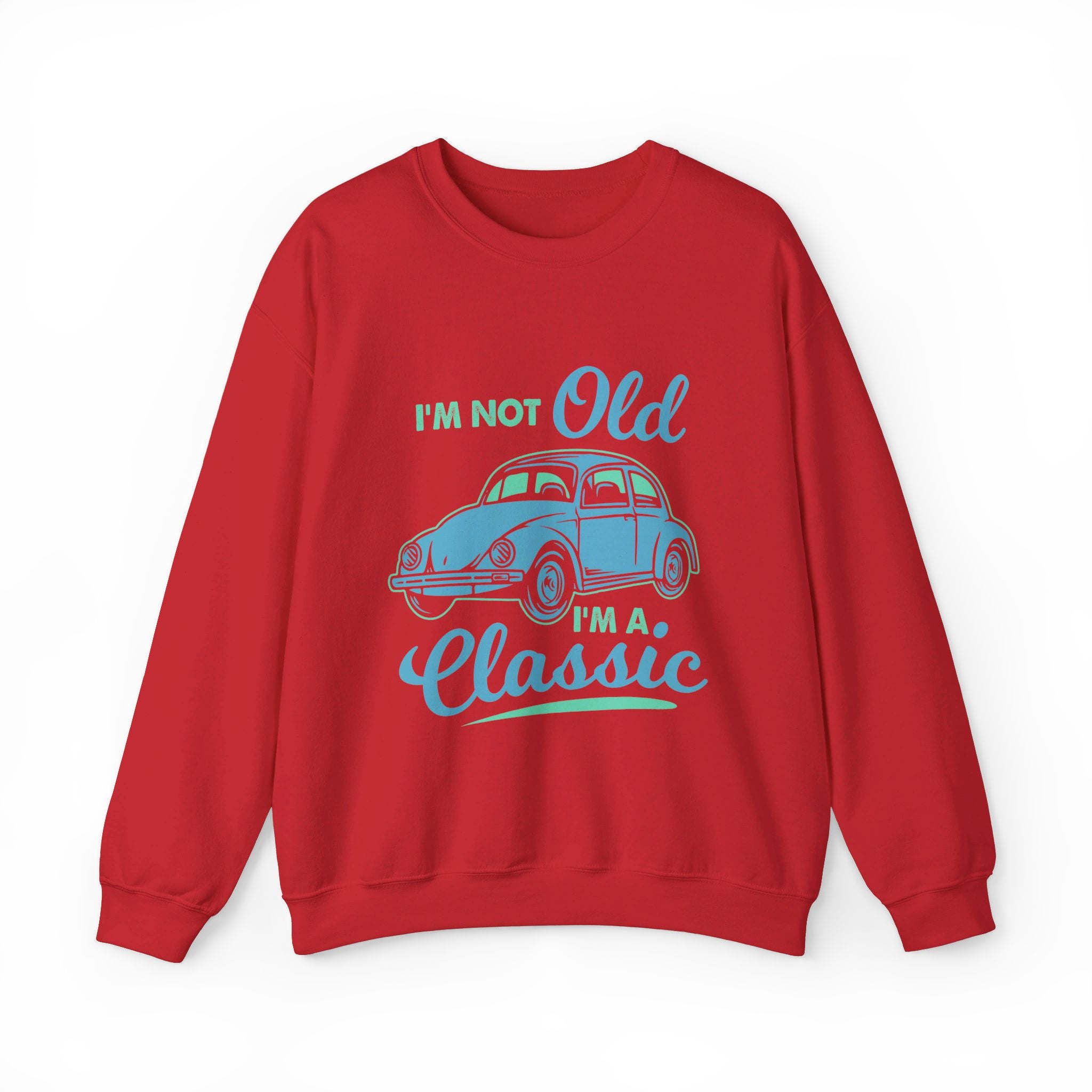 Je ne suis pas vieux, je suis un sweat-shirt unisexe classique 