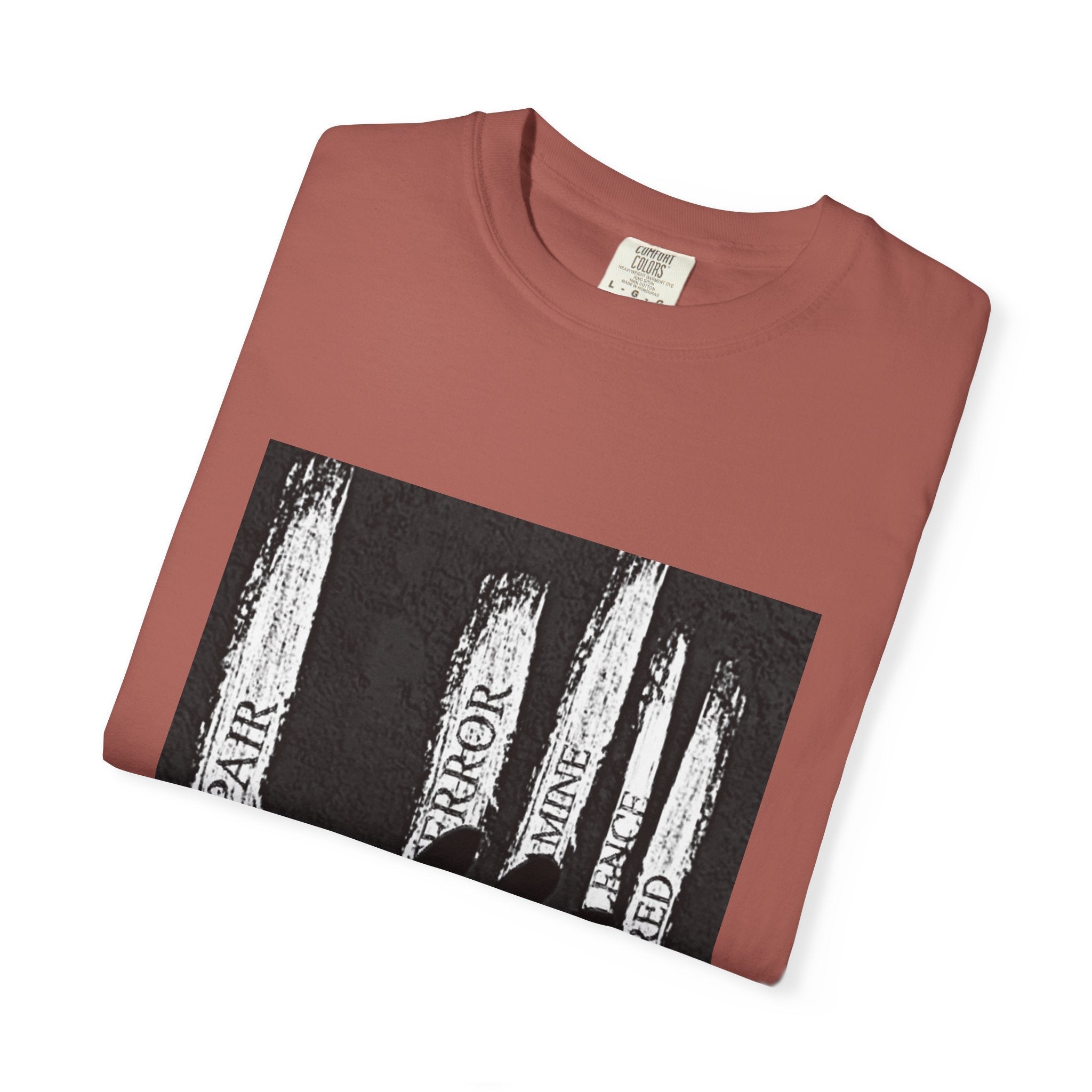 Garment-Dyed T-shirt, Unisex Black Graphic Tee, Motivational Shirt, Casual Streetwear, Perfect Gift for Friends Printify