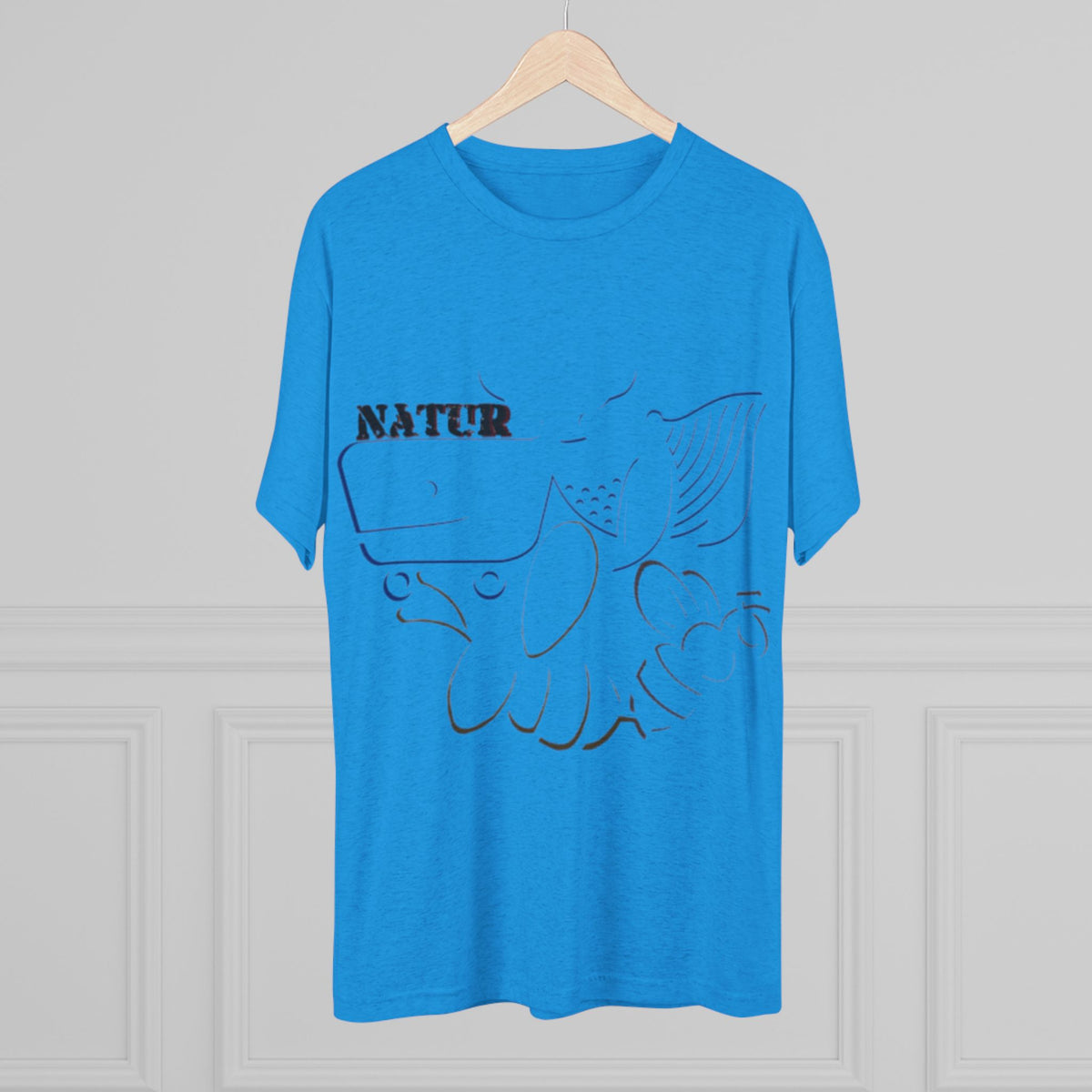 Nature Inspired Tee - Unisex Tri-Blend Crew Tee