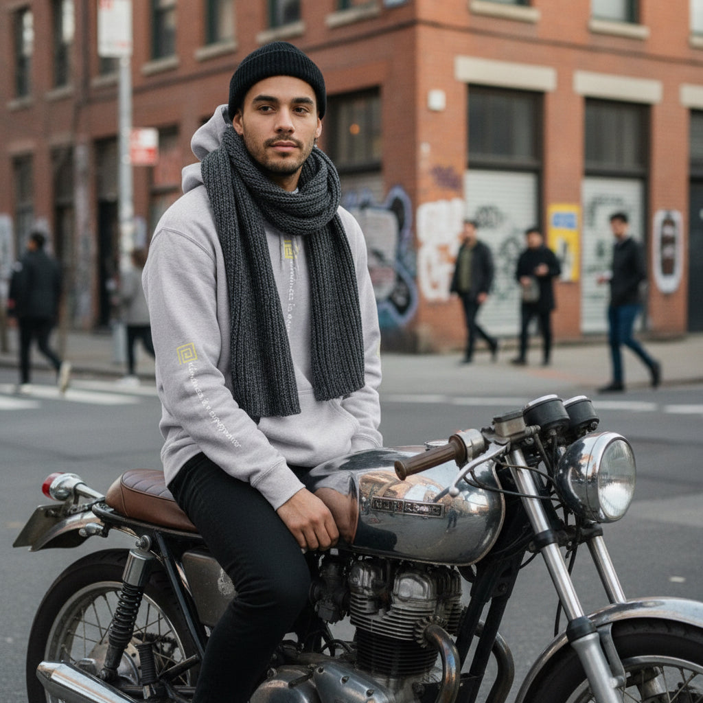 Kindness Heavyweight Hoodie - Super Power Design Printify