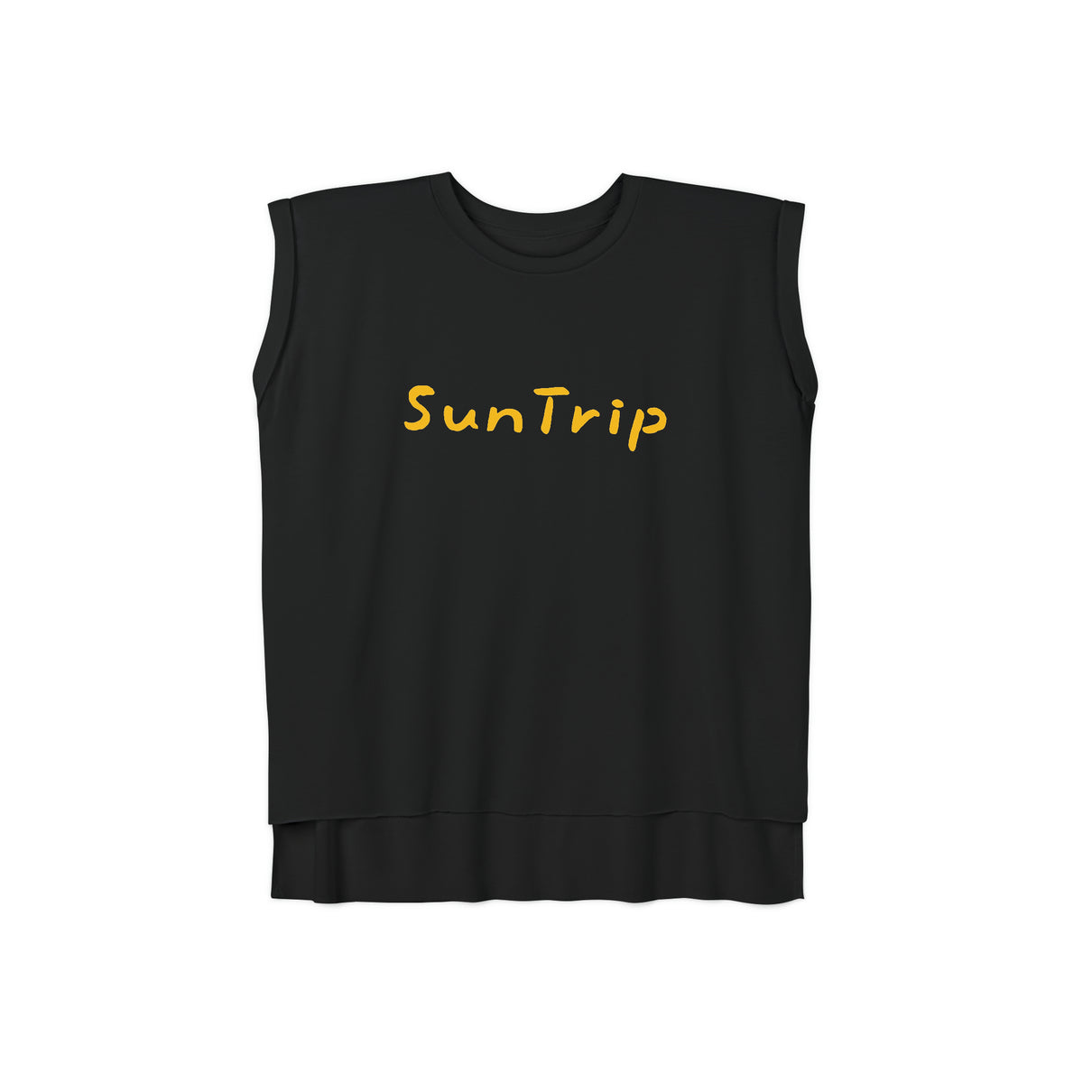 Women’s Flowy Rolled Cuffs Muscle Tee