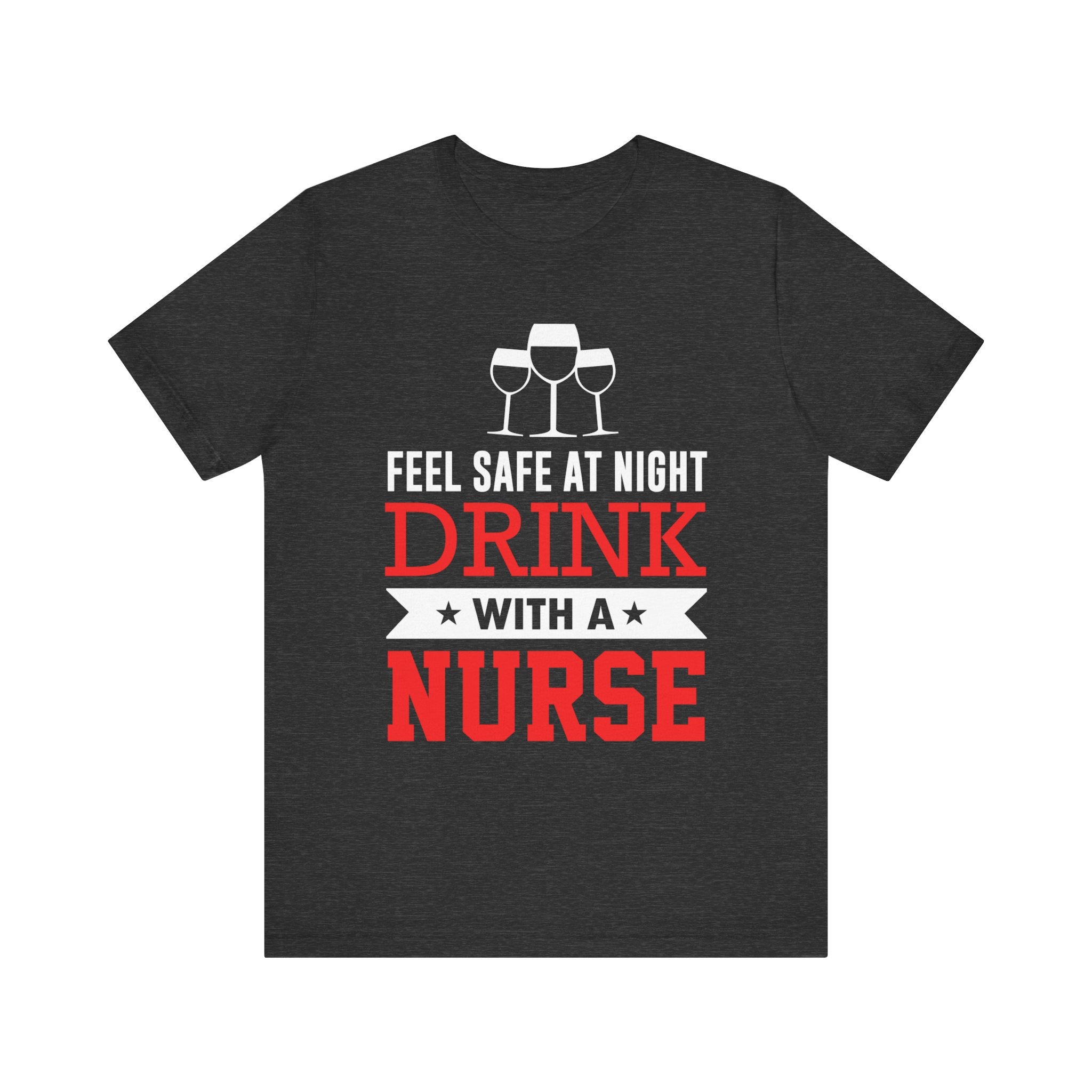 Sentez-vous en sécurité la nuit, buvez un tee-shirt unisexe 