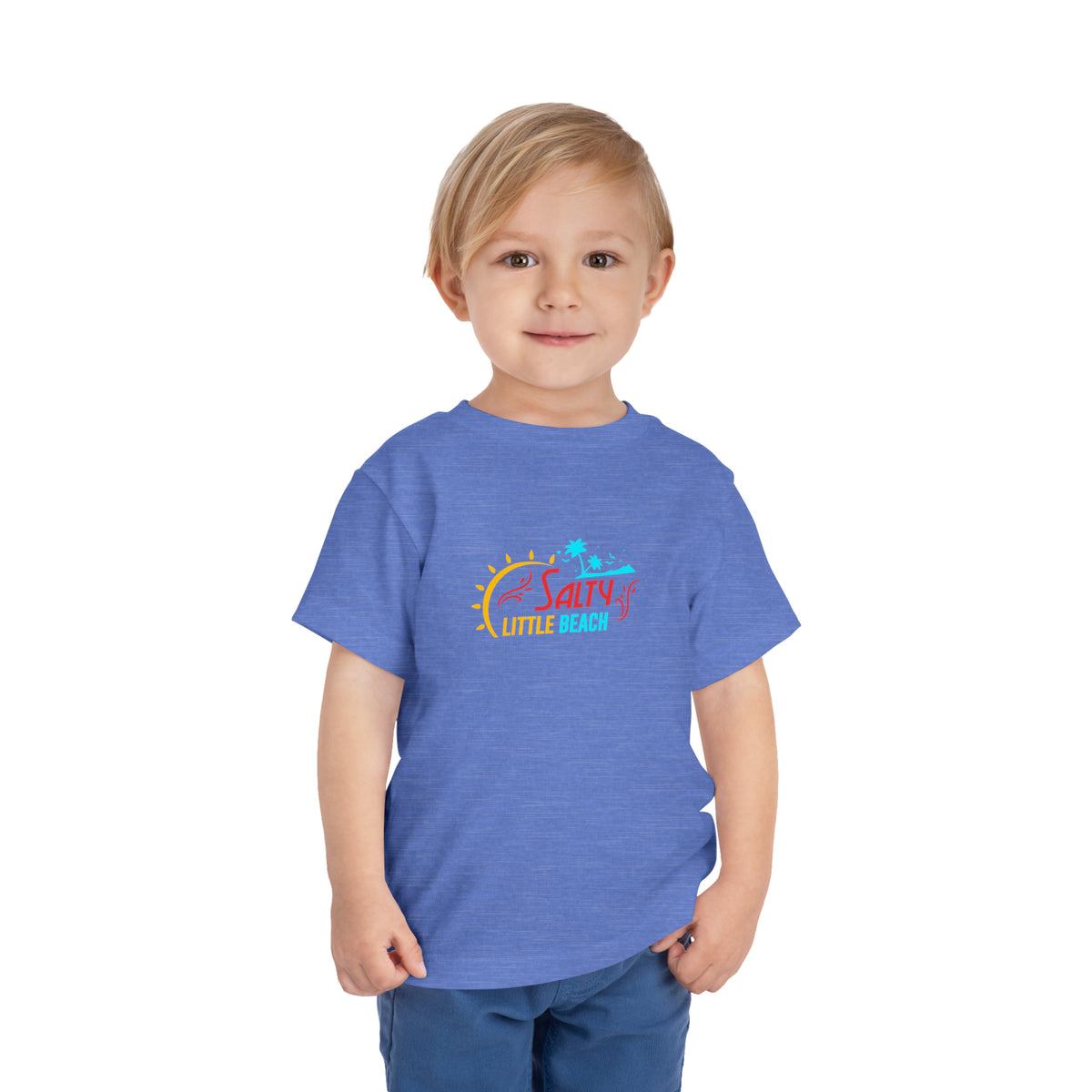 T-shirt pour tout-petits Salty Little Beach 