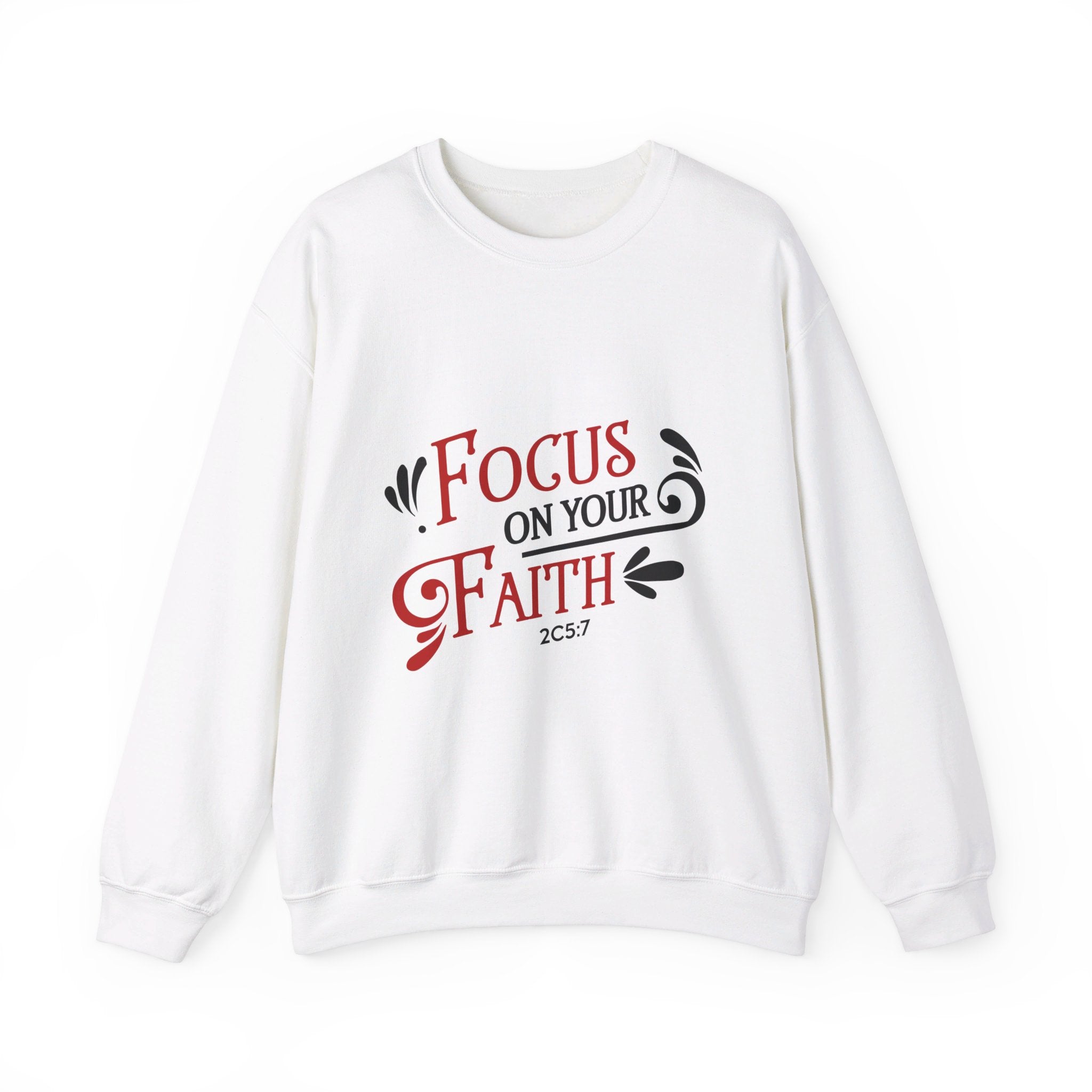 Concentrez-vous sur votre sweat-shirt unisexe foi 