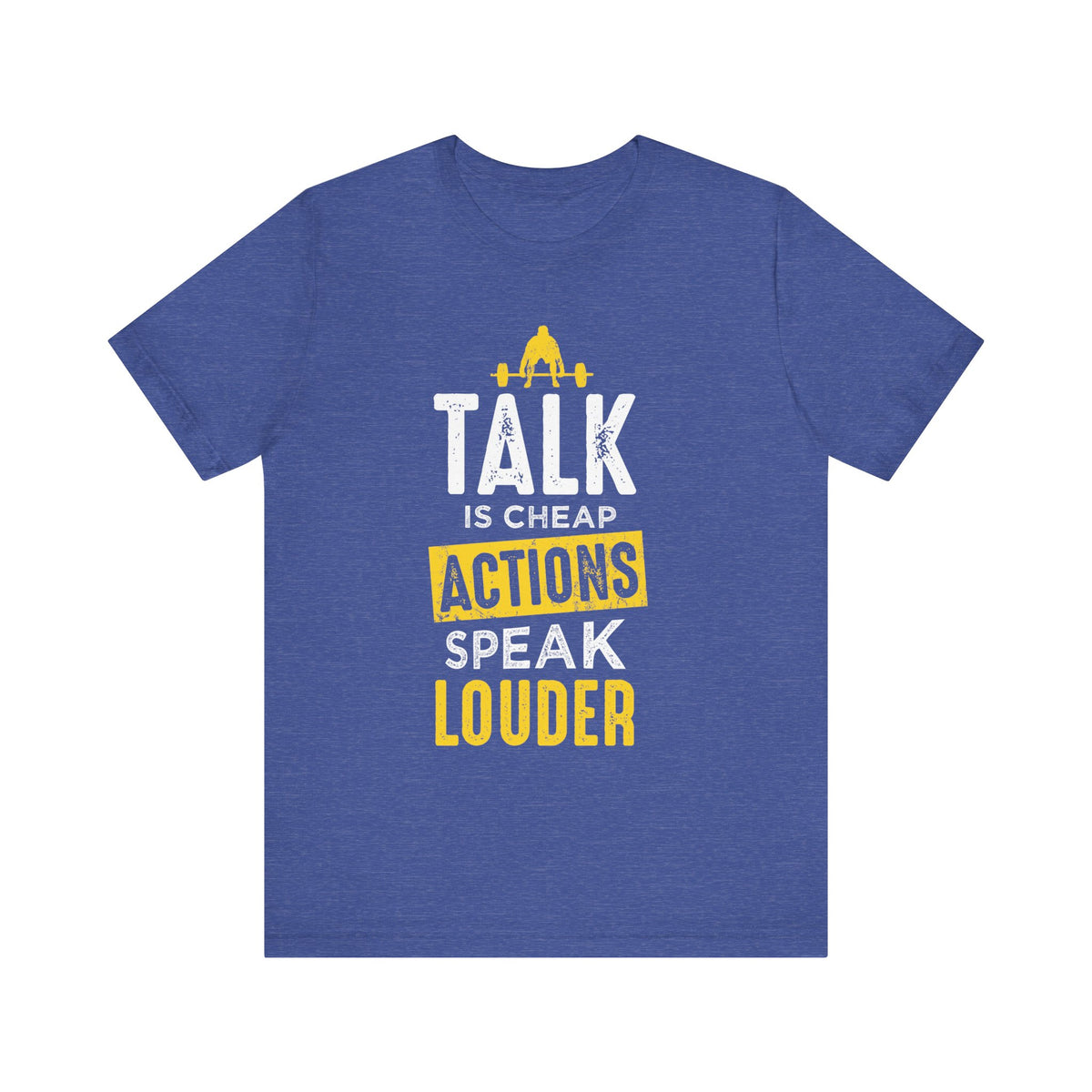 Parler, c’est des actions bon marché, parler plus fort, tee-shirt unisexe 