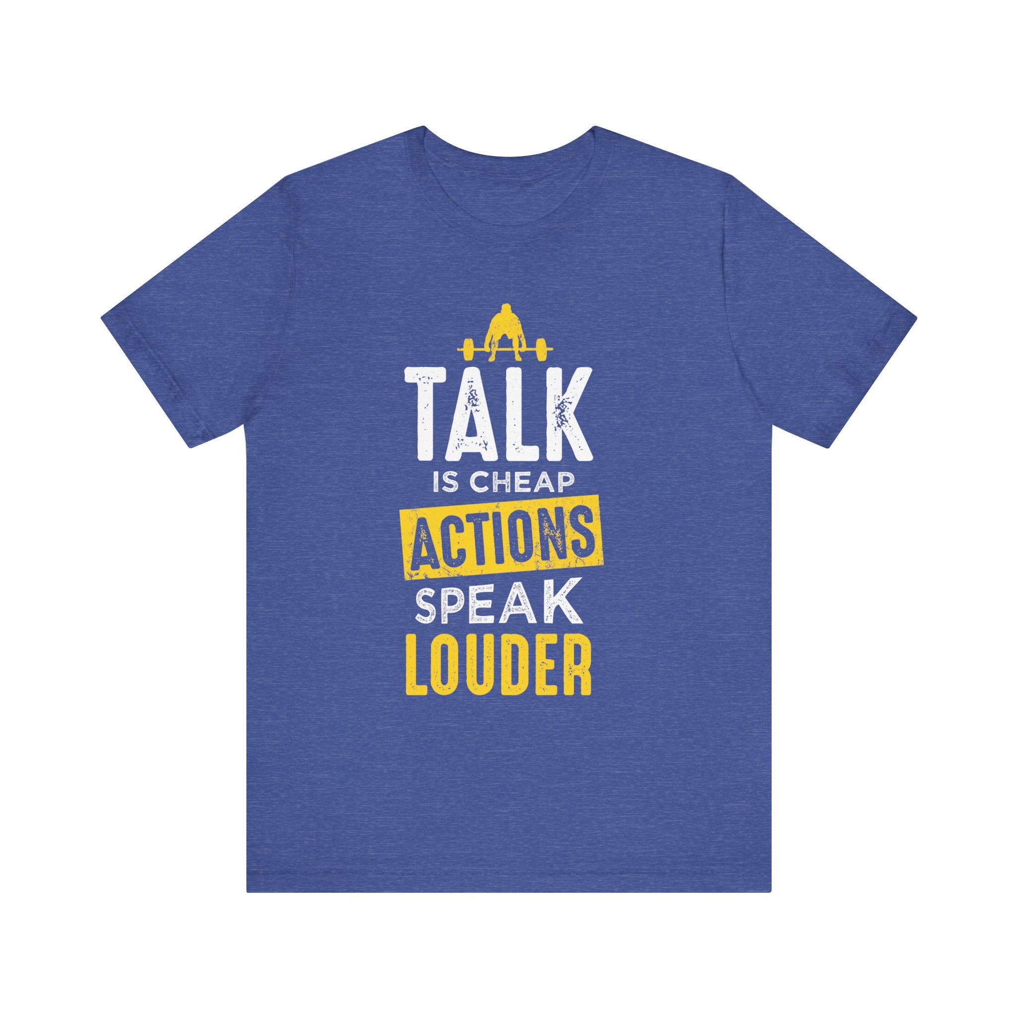 Parler, c’est des actions bon marché, parler plus fort, tee-shirt unisexe 