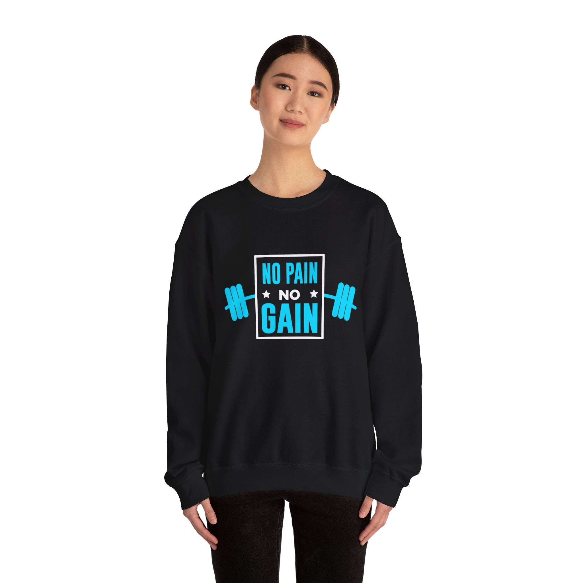 Pas de douleur pas de gain Sweat-shirt unisexe 