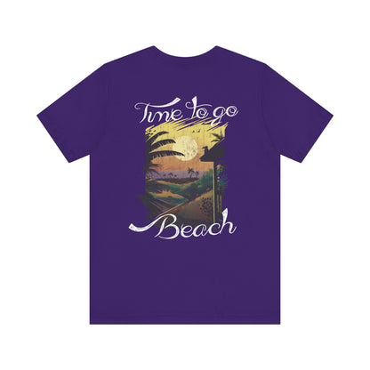 Il est temps d’aller à la plage Tee-shirt unisexe 
