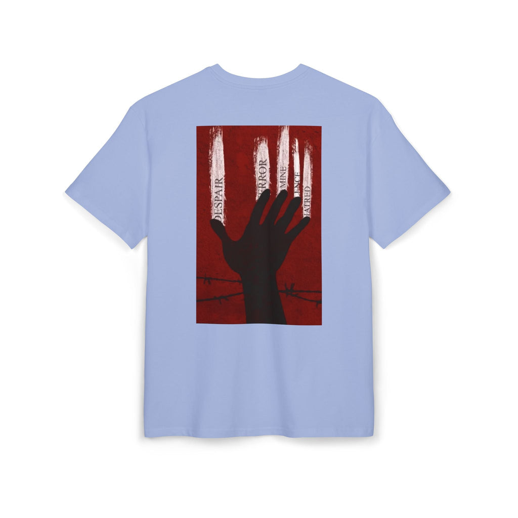 Bold Artistic Oversized Tee, Grunge Style Graphic Shirt, Unisex Urban Fashion, Statement Tee for Streetwear, Gift for Art Lovers Printify