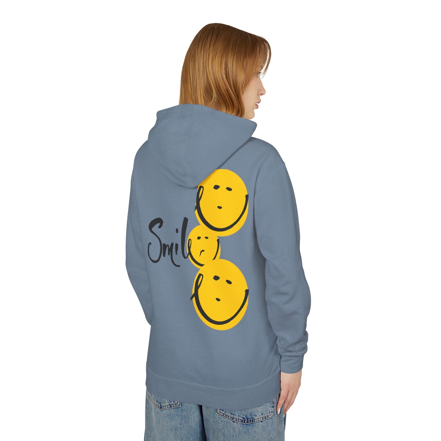 Smile Lightweight Hooded Sweatshirt