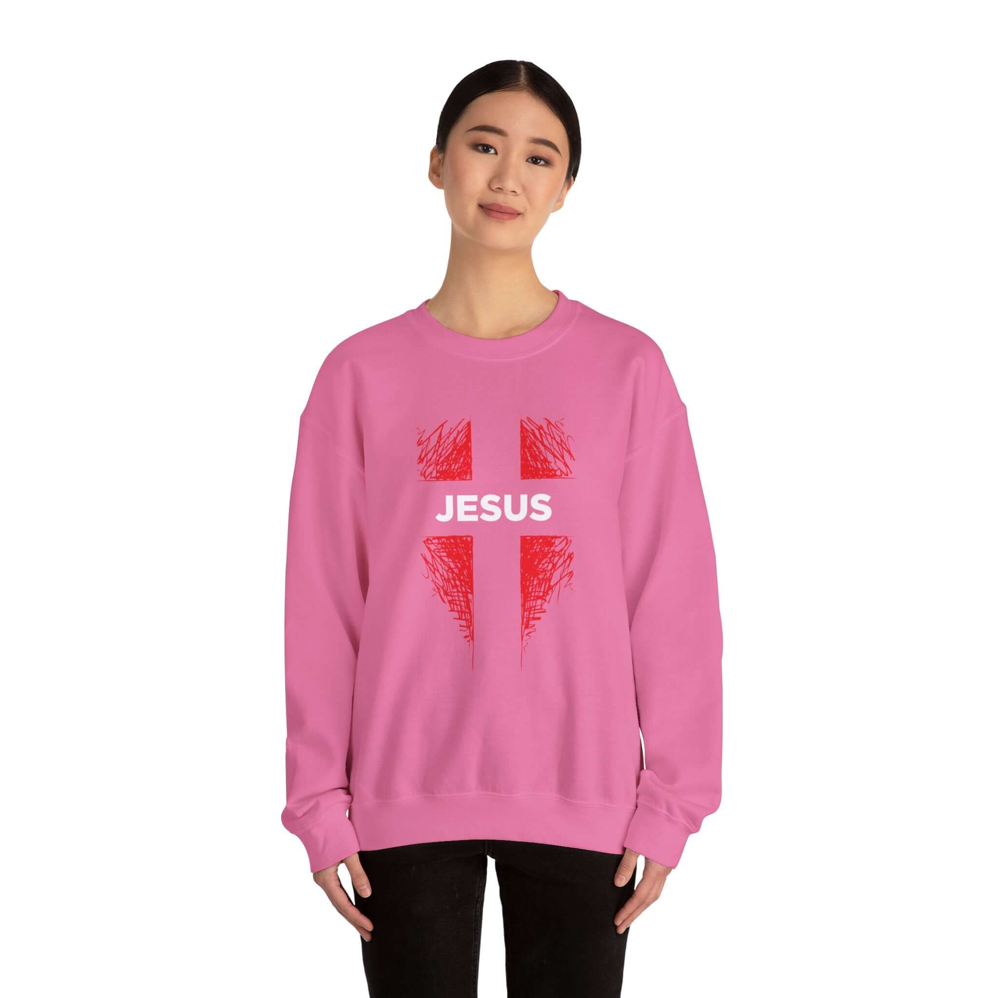 Sweat-shirt unisexe Jésus 