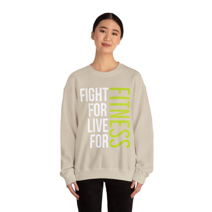 Fight For Live For Fitness Sweat-shirt unisexe 