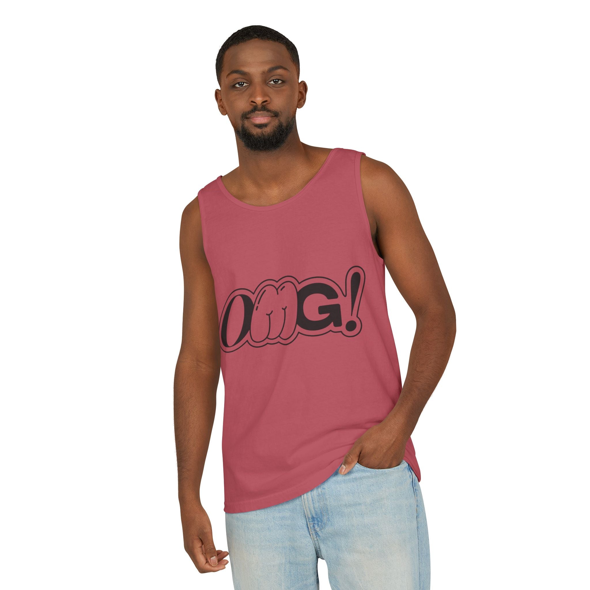 OMG!-Dyed Tank Top