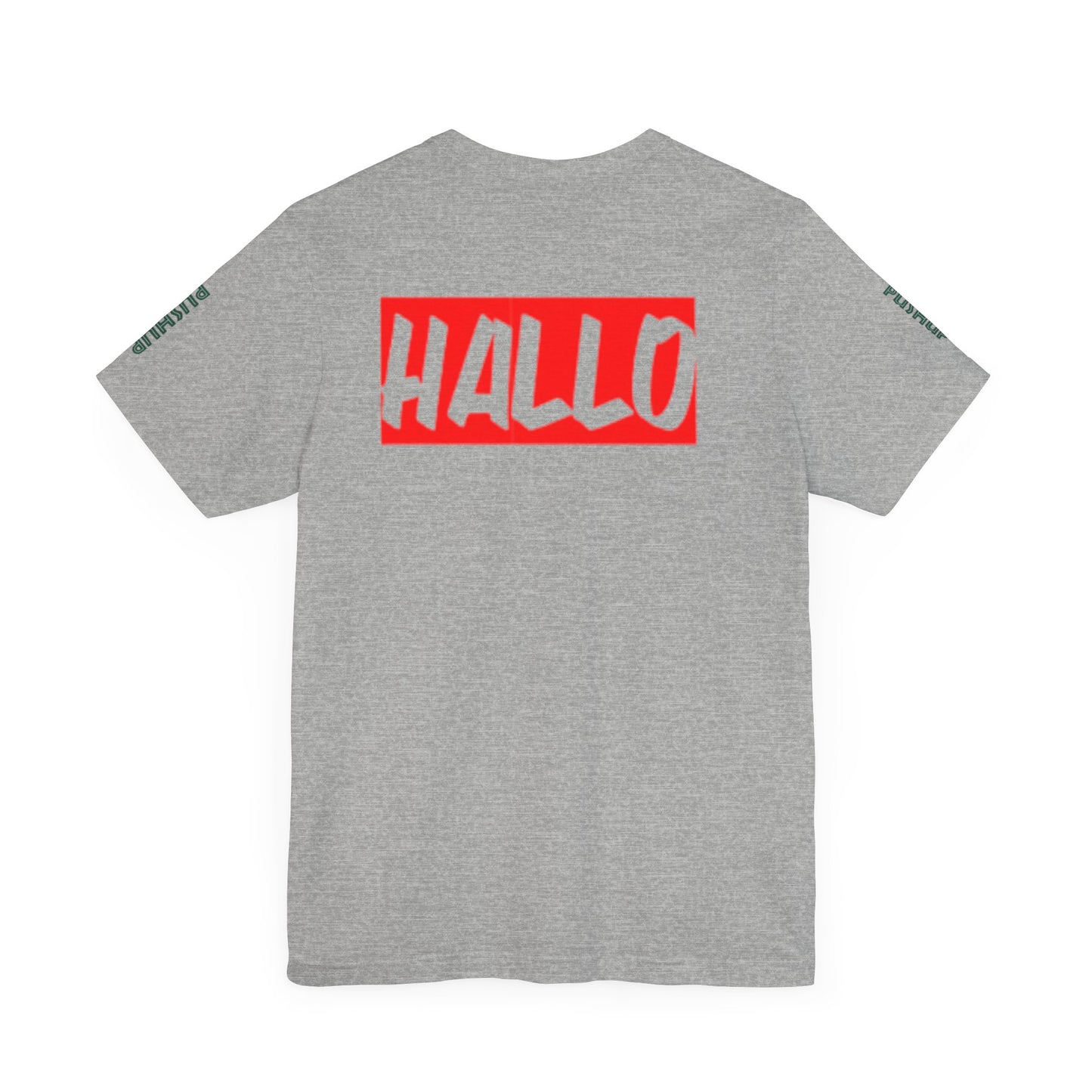 Funny Hallo Graphic Tee for Casual Vibes
