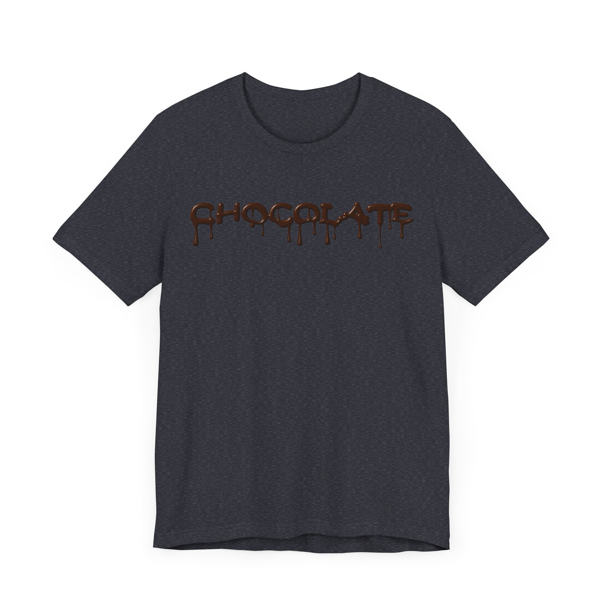 Unisex Jersey Short Sleeve Chocolate Tee