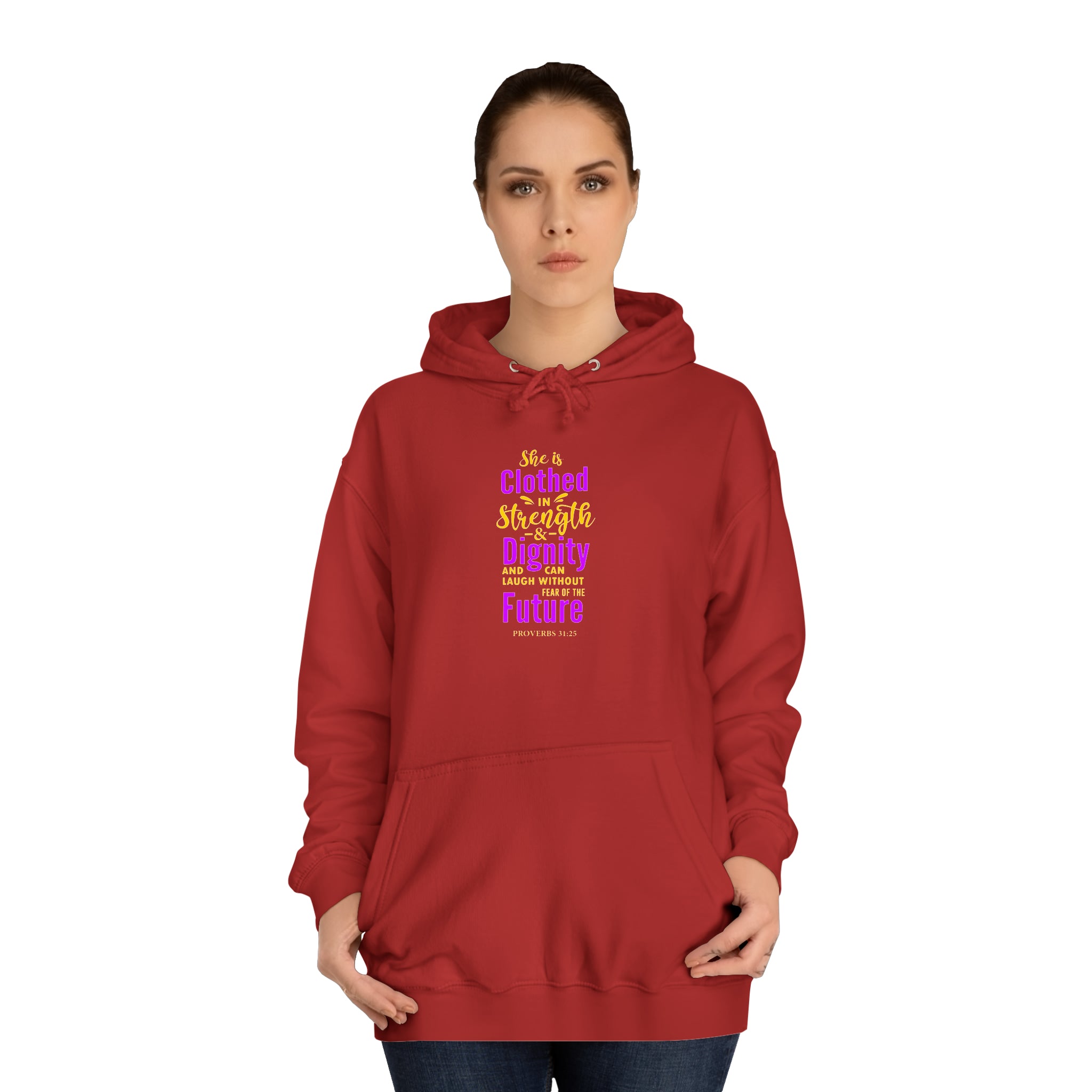She Is Clothed In Strength Unisex Hoodie